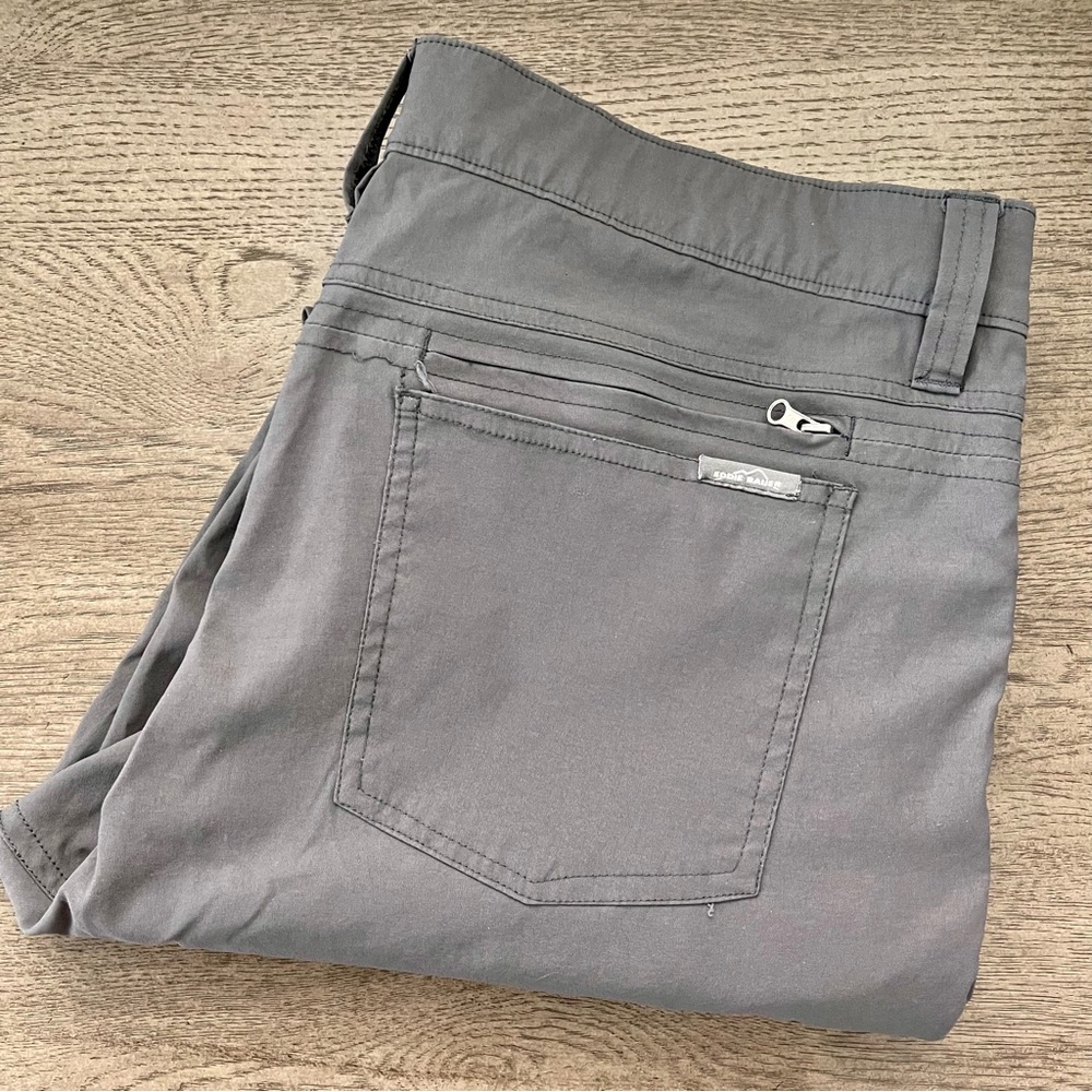 Eddie Bauer | Men’s 36x30 Adventure Trek Water Resistant Pants in Gray